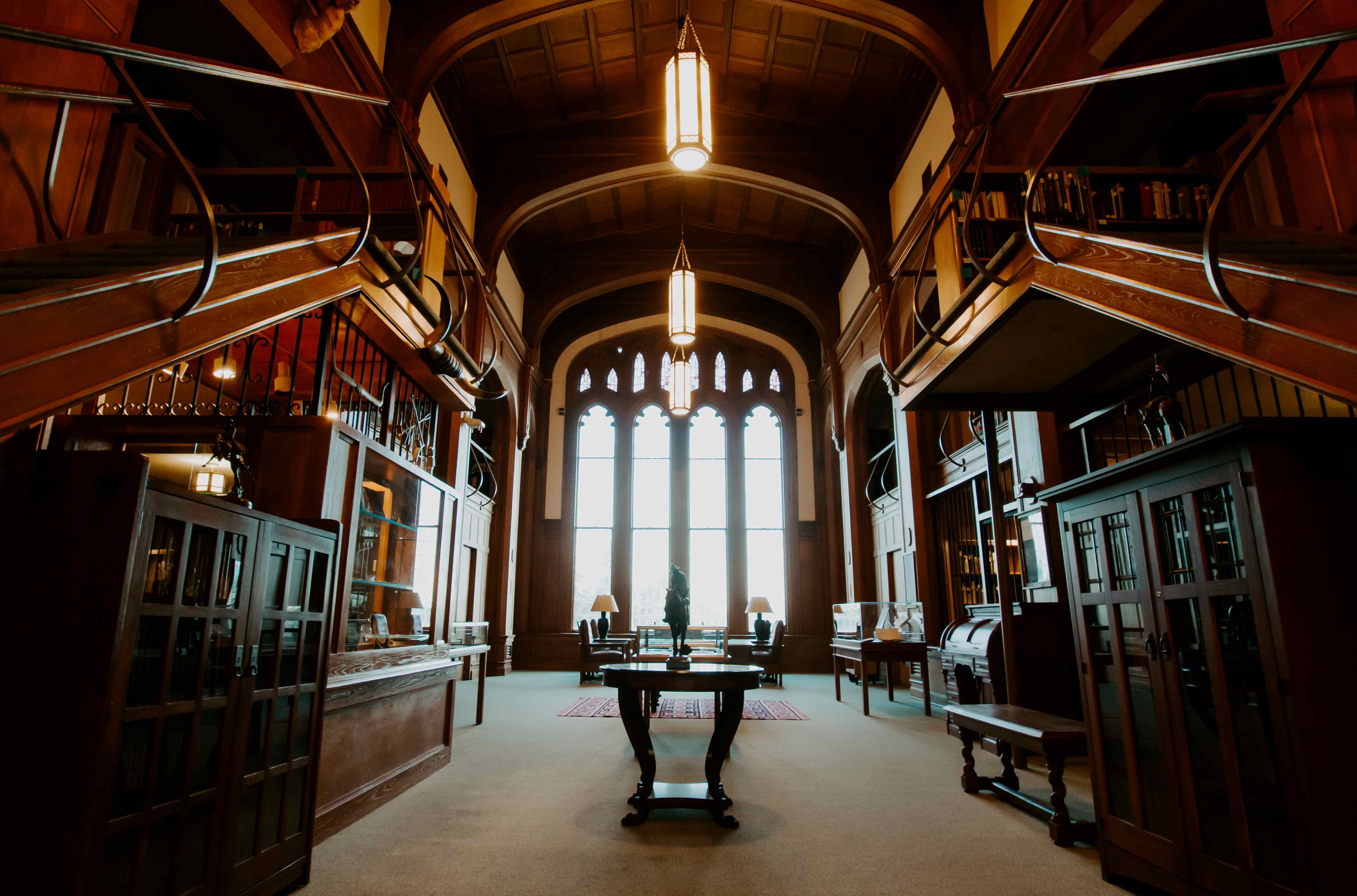 The Western History Collections library in Monnet Hall